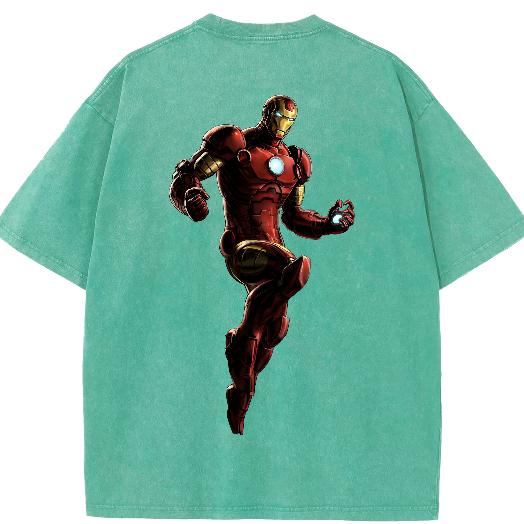 （画像用） アベンジャーズ The Avengers 綿100% ヴィンテージ風 半袖Tシャツ（背面プリント）